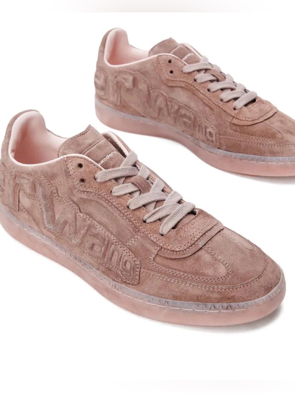 NWT - Alexander Wang Women Suede Sneakers